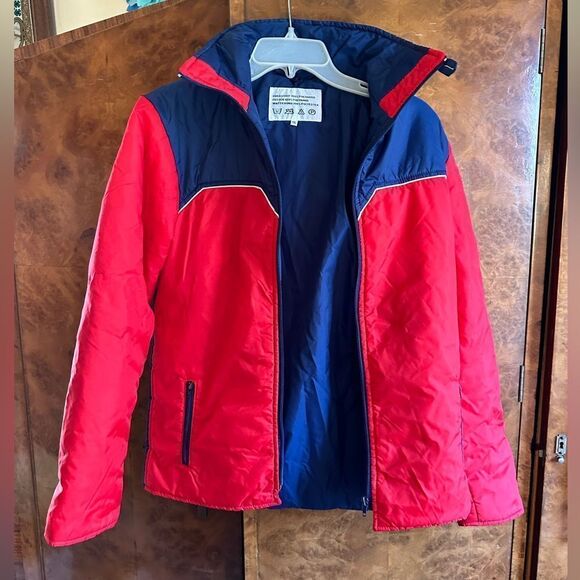 Red and Blue vintage retro Jacket - Picture 2 of 6